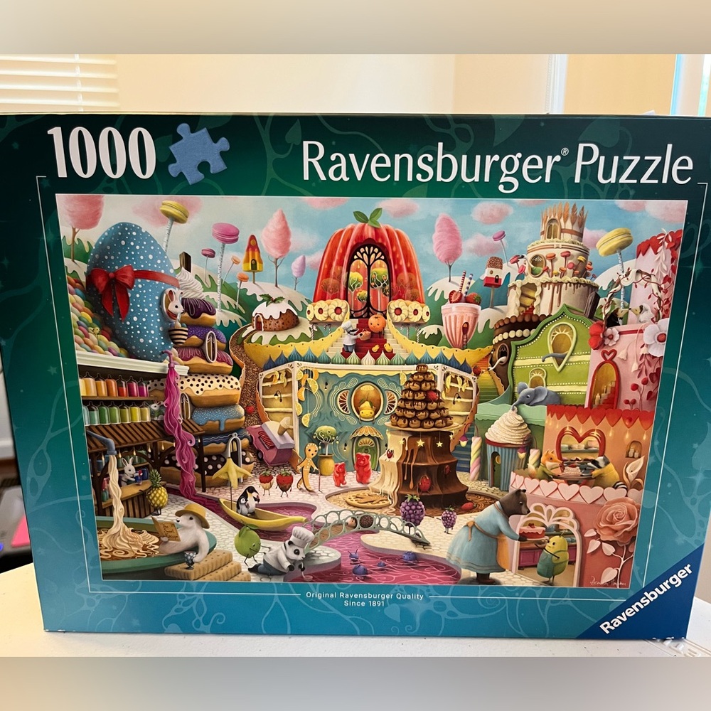 1000 piece Ravensburger puzzle - Sweet Street
